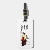 HET BAGAGELABEL VAN DE WIJNENTHUSIASEN (Voorkant verticaal)