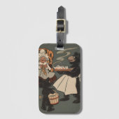 Het Bagagelabel van drie Beren (Voorkant (verticaal))