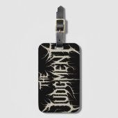 Het Bagagelabel van het oordeel (Voorkant (verticaal))