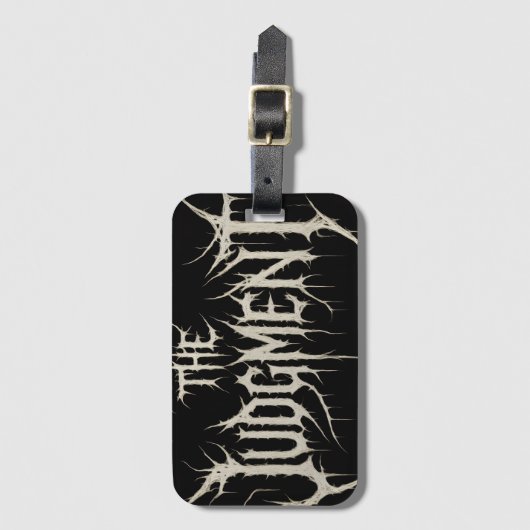 Het Bagagelabel van het oordeel (Voorkant (verticaal))