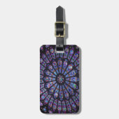 Het Bagagelabel van het Venster van het Roos van N (Voorkant verticaal)