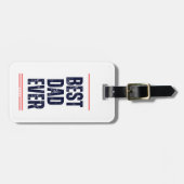 Het Bagagelabel van papa (Voorkant horizontaal)