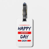 Het Bagagelabel van papa (Achterkant verticaal)