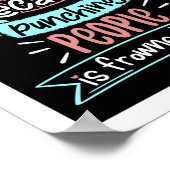 Het bakken Funny Cooking Gift Poster (Hoek)