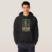 Het bakken omdat de Moord verkeerd Sloth Retro is Hoodie (Voorkant volledig)