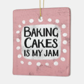 Het bakken van taarten is mijn jam Ornament (Links)