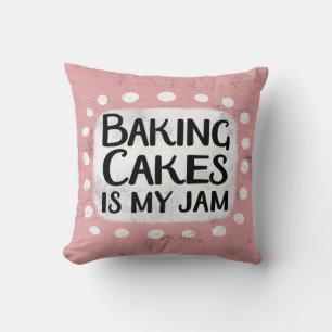 Het bakken van taarten is mijn jam Sierkussen