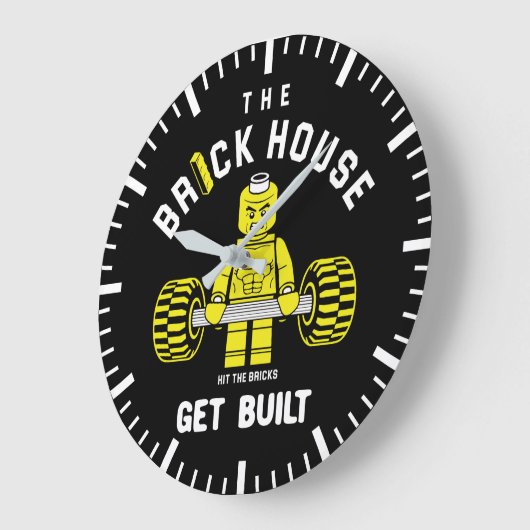 Het bakkerhuis, pak de stenen, maak je bouwwerk. grote klok (Hoek)