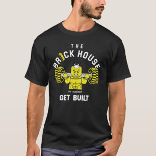 Het bakkerhuis, pak de stenen, maak je bouwwerk -  t-shirt