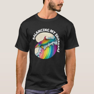 Het balanceren van mijn Sharkras Spirituele Chakra T-shirt