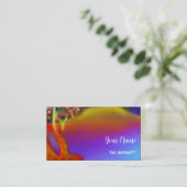 Het Balatonmeer 's nachts Visitekaartje (Staand voorkant)