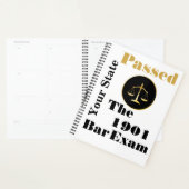 Het balkexamen is overgegaan (Staat en jaar aanpas Planner (Display)