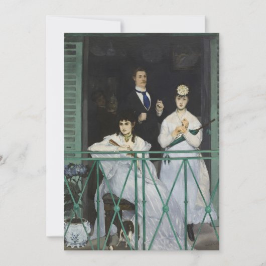 Het balkon | Édouard Manet (Voorkant)