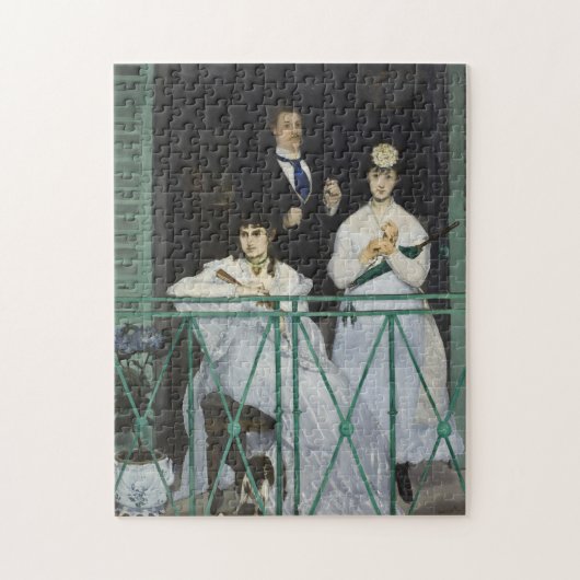 Het balkon | Édouard Manet Legpuzzel (Verticaal)