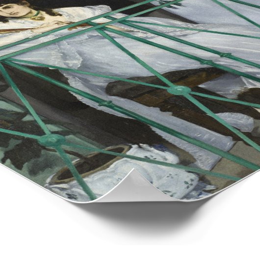 Het balkon | Édouard Manet Poster (Hoek)