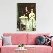 Het Balkon (Le Balcon) van Edouard Manet Canvas Afdruk (Insitu (Woonkamer))