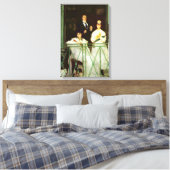 Het Balkon (Le Balcon) van Edouard Manet Canvas Afdruk (Insitu (Slaapkamer))