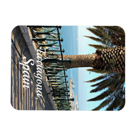 Het balkon, Tarragona, Spanje Magneet (Horizontaal)