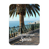 Het balkon, Tarragona, Spanje Magneet (Verticaal)