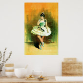 Het Ballerina ~ Ballet Poster (Keuken)