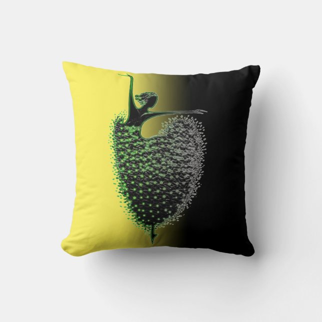 Het Ballerina Sierkussen (Voorkant)