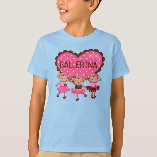 Het Ballet van de aap T-shirt (Voorkant)
