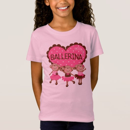 Het Ballet van de aap T-shirt (Voorkant)