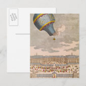 Het Ballooning Experiment in het Chateau Briefkaart (Voorkant / Achterkant)