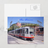 Het ballpark in San Francisco Briefkaart (Voorkant / Achterkant)