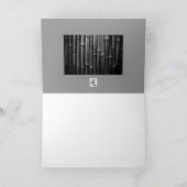 Het bamboe verlaat het Wenskaart van de Reis Kaart (Binnen)