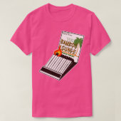 Het Bamboo Lounge Matchbook T-shirt (Design voorkant)