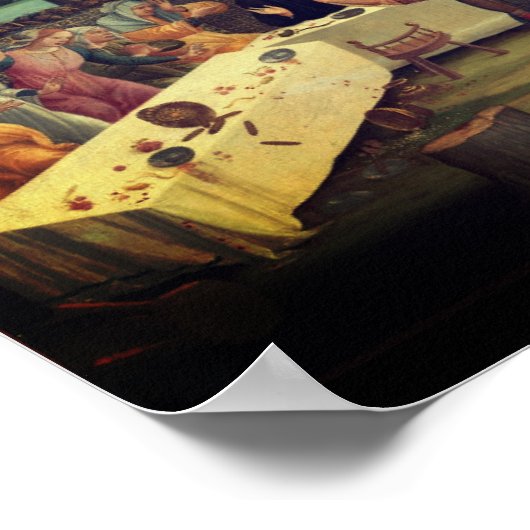 Het banket in het dennenbos poster (Hoek)