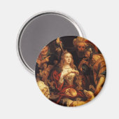 Het banket van Cleopatra Magneet (Voorkant / Achterkant)