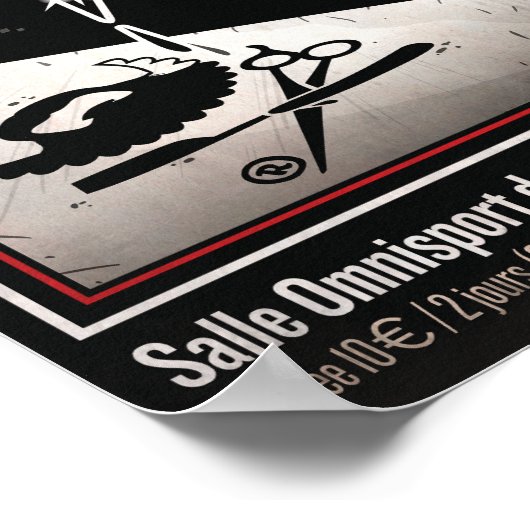 Het BARBU's Popup Store & Tattoo Convention Poster (Hoek)