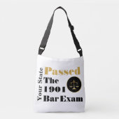 Het barexamen is overgegaan (Staat en jaar aanpass Crossbody Tas (Voorkant)