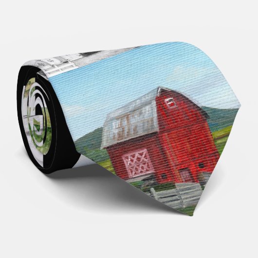 Het Barn-Stropdas Stropdas (Opgerold)