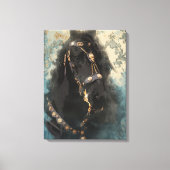 Het barokke Friese - gewikkeld doek Canvas Afdruk (Voorkant)