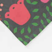 Het barsten in de Seams met Love. Fleece Deken (Hoek)