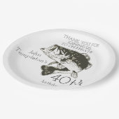 Het bas Gepersonaliseerde Bord van de Leeftijd van (Gekanteld)