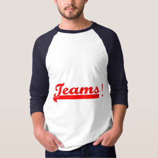 Het Baseball-Shirt van Teams T-shirt