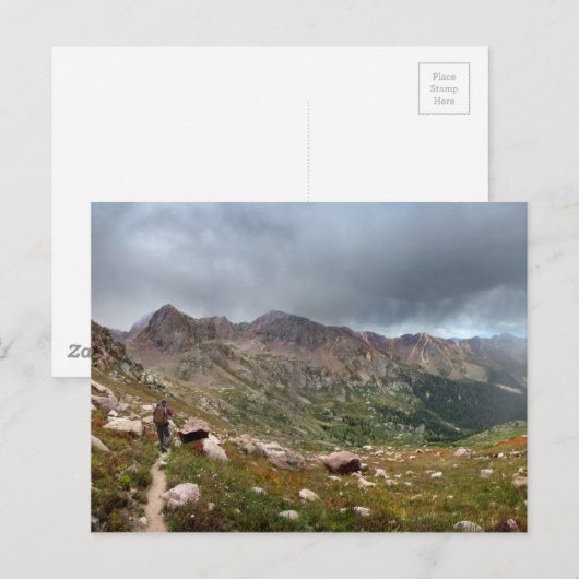 Het Basin van Chicago - Weminuche Wilderness - Col Briefkaart (Voorkant / Achterkant)