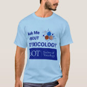 Het Basis Shirt van mannen - vraag me over (Abstra (Voorkant)