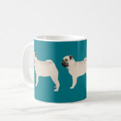 Het basisras van de insect - pas het met tekst en  koffiemok (Voorkant links)