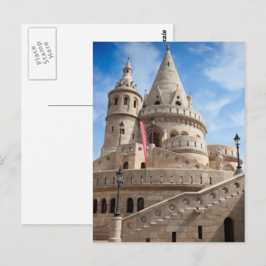 Het Bastion van de visser in Boedapest Briefkaart (Voorkant / Achterkant)