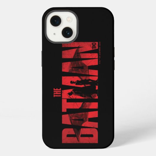 Het Batman & Catwoman-logo iPhone Hoesje (Achterkant)