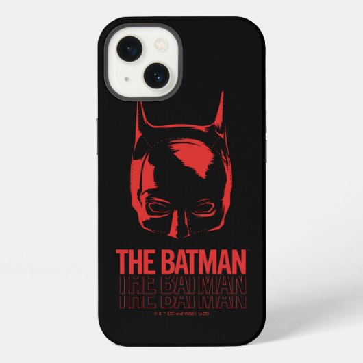 Het Batman Kap Logo iPhone Hoesje (Achterkant)