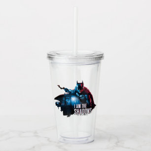 Het Batman-personage-logo - ik ben de schaduwen Acryl Drinkbeker