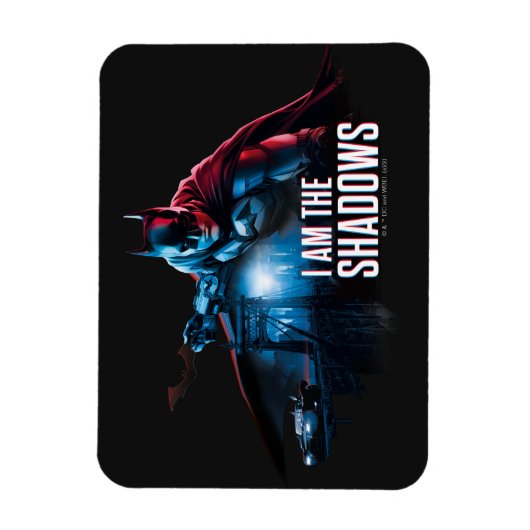 Het Batman-personage-logo - ik ben de schaduwen Magneet (Verticaal)