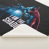 Het Batman-personage-logo - ik ben de schaduwen Sherpa Deken (3/4)