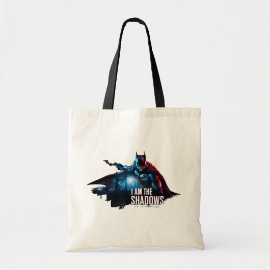 Het Batman-personage-logo - ik ben de schaduwen Tote Bag (Voorkant)
